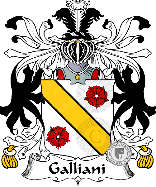 Wappen der Familie Galliani