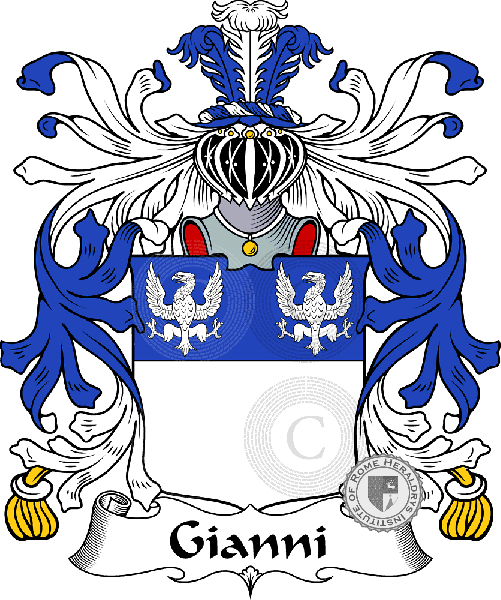Escudo de la familia Gianni