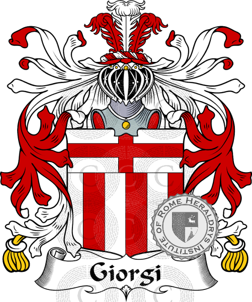 Coat of arms of family Giorgi