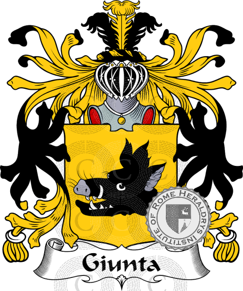 Escudo de la familia Giunta