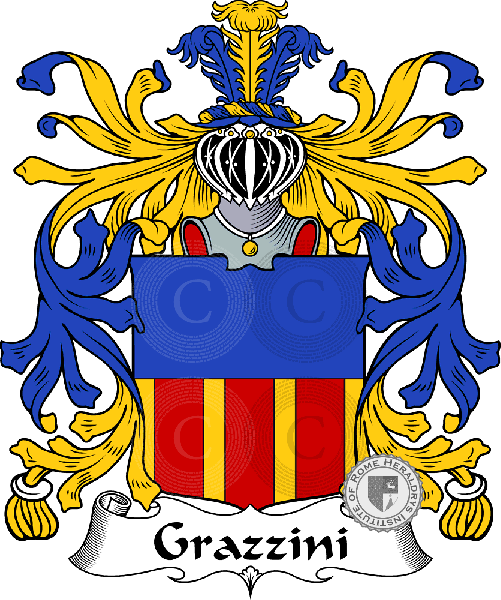 Coat of arms of family Grazzini