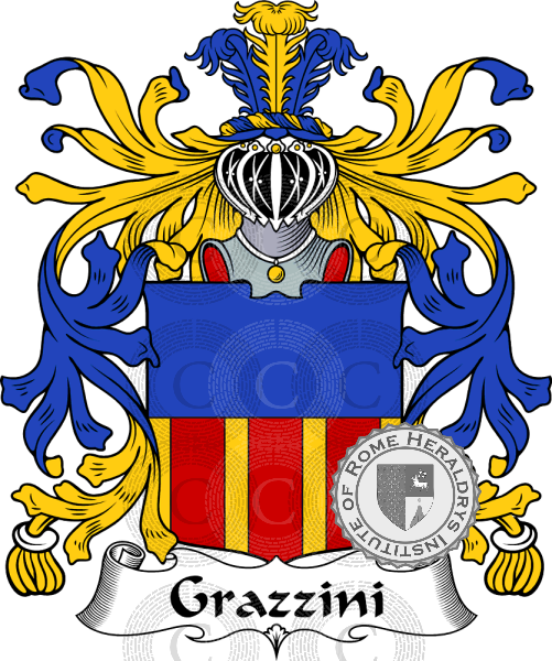 Coat of arms of family Grazzini