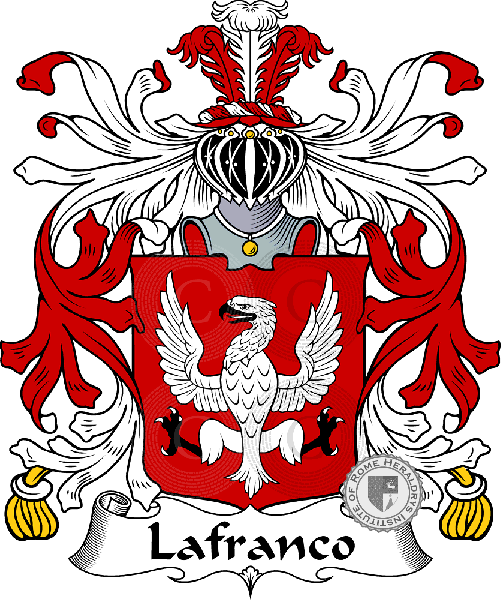 Escudo de la familia Lafranco