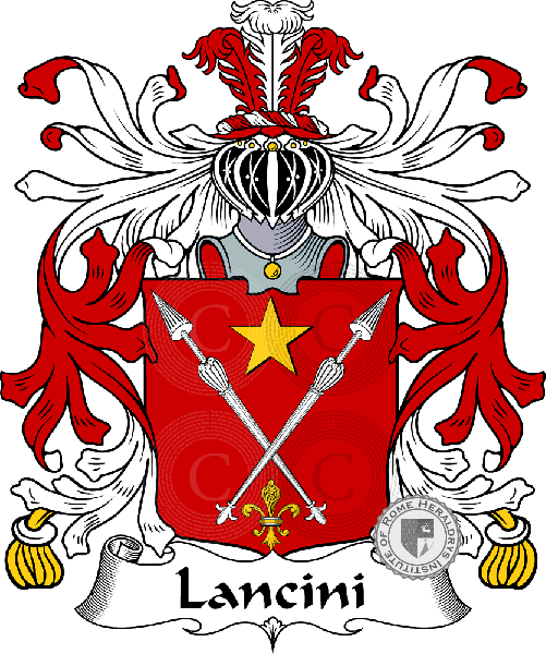 Coat of arms of family Lancini