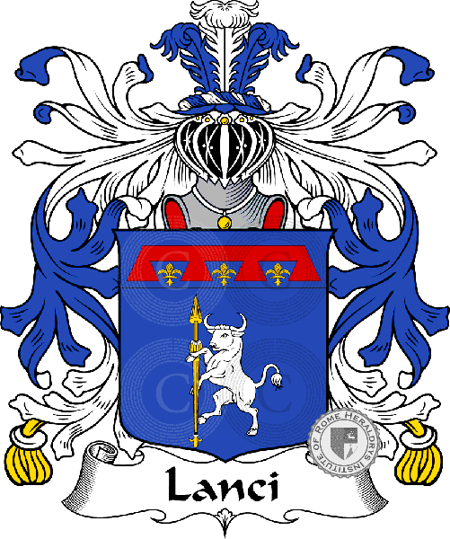 Escudo de la familia Lanci