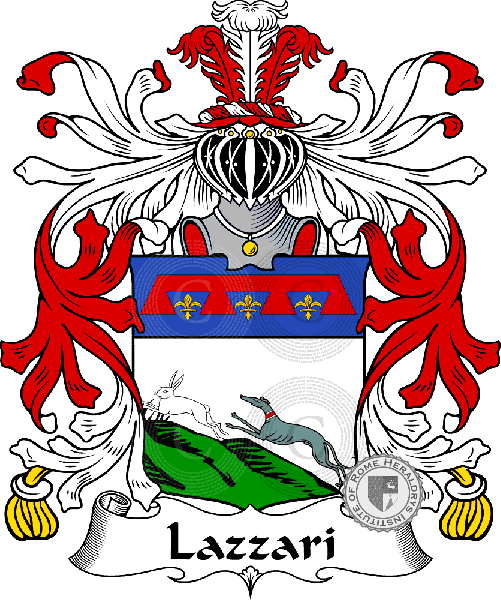 Coat of arms of family Lazzari