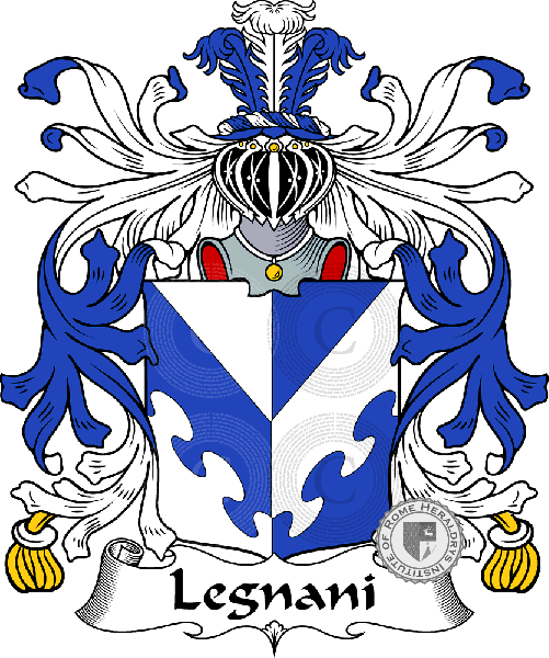 Coat of arms of family Legnani