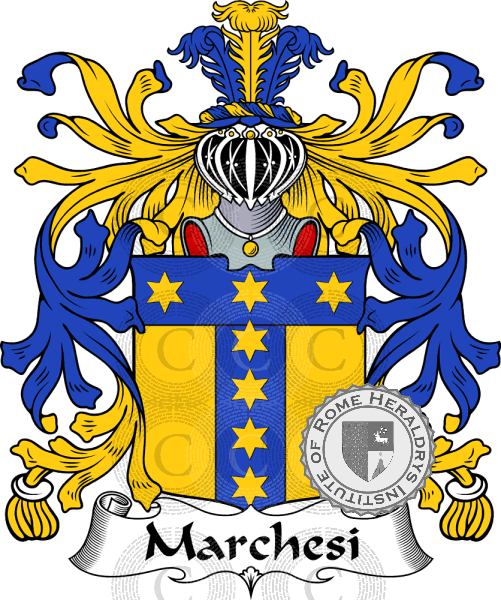 Wappen der Familie Marchesi