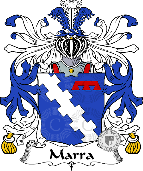Coat of arms of family Marra