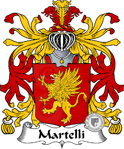 Brasão da família Martelli