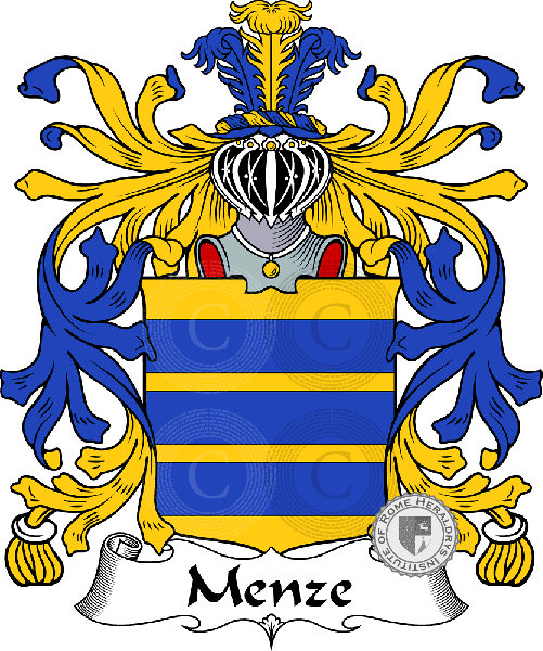 Coat of arms of family Menze