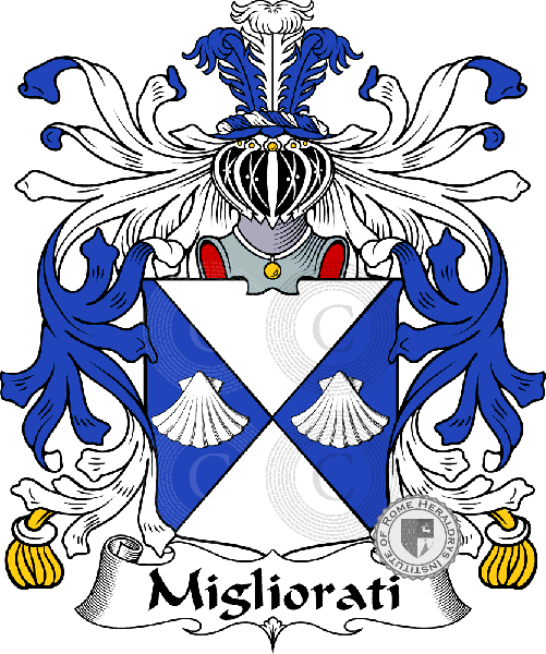 Wappen der Familie Migliorati