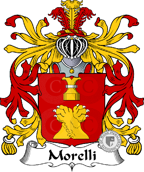 Escudo de la familia Morelli