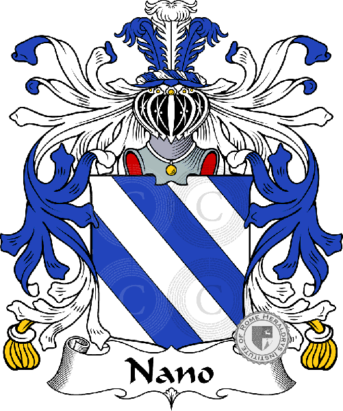 Wappen der Familie Nano
