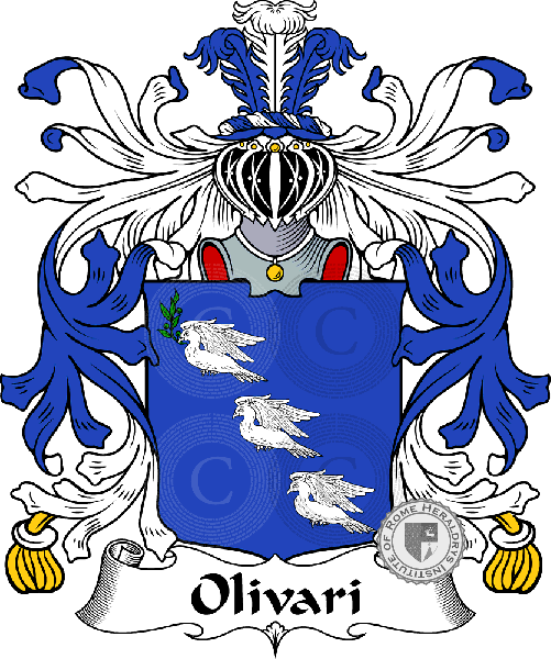 Stemma della famiglia Olivari
