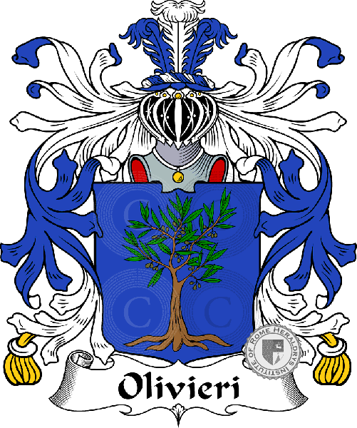 Brasão da família Olivieri