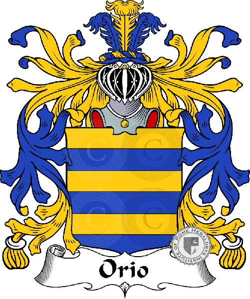 Escudo de la familia Orio