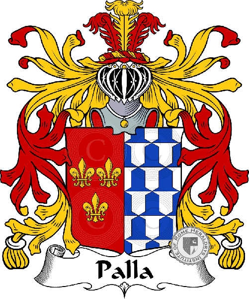 Escudo de la familia Palla