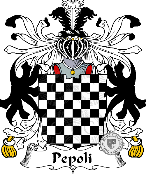 Escudo de la familia Pepoli