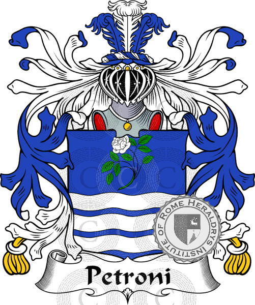 Brasão da família Petroni