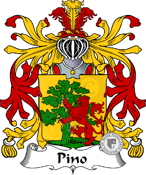 Wappen der Familie Pino