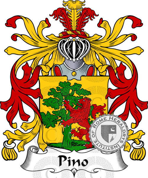 Wappen der Familie Pino