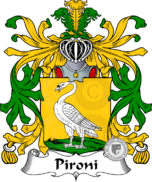 Wappen der Familie Pironi