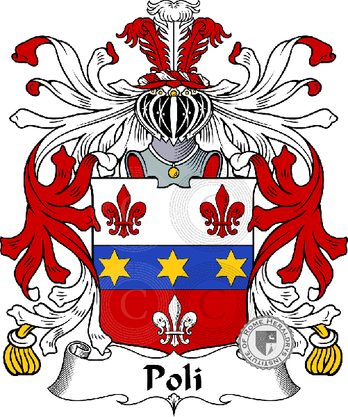 Escudo de la familia Poli