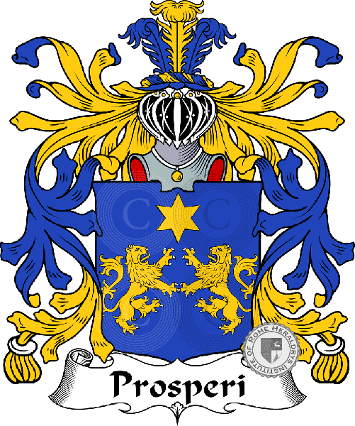 Escudo de la familia Prosperi