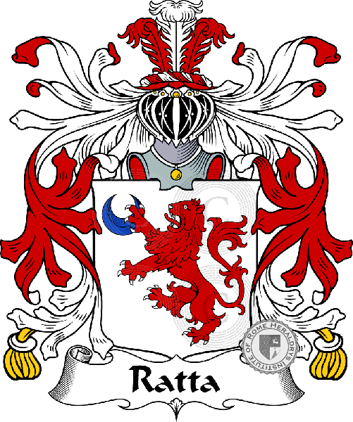 Escudo de la familia Ratta