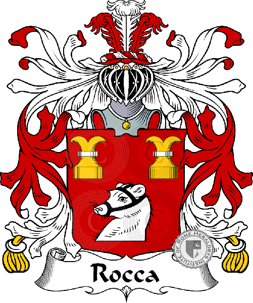 Escudo de la familia Rocca