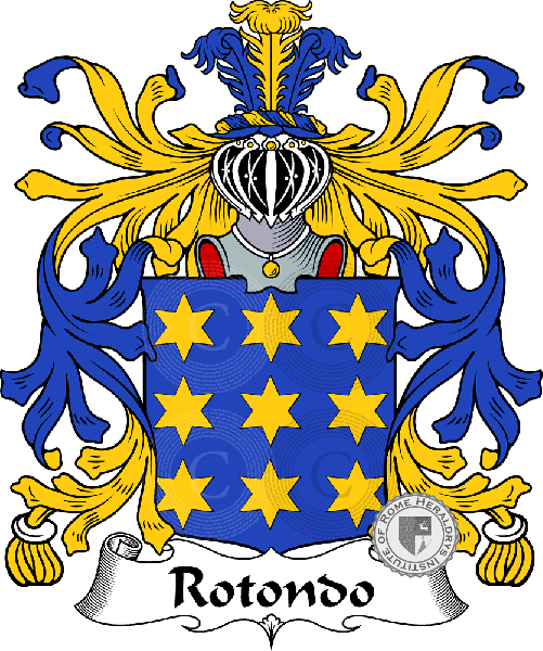 Escudo de la familia Rotondo