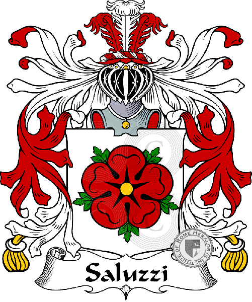 Wappen der Familie Saluzzi