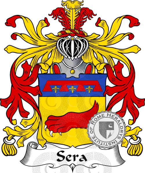 Coat of arms of family Sera