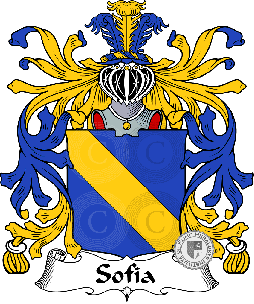 Escudo de la familia Sofia