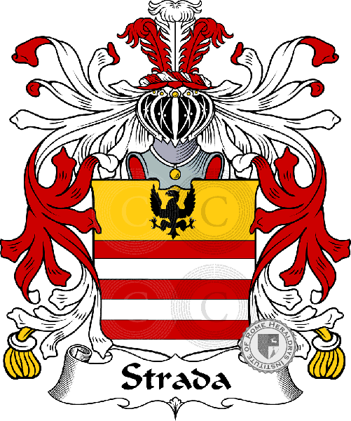 Coat of arms of family Strada