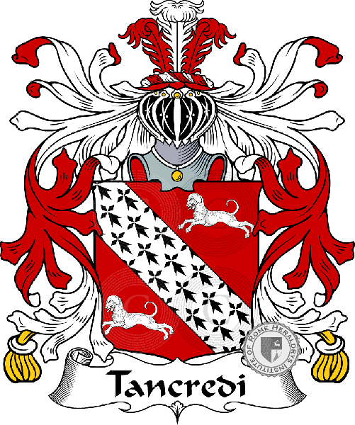 Escudo de la familia Tancredi