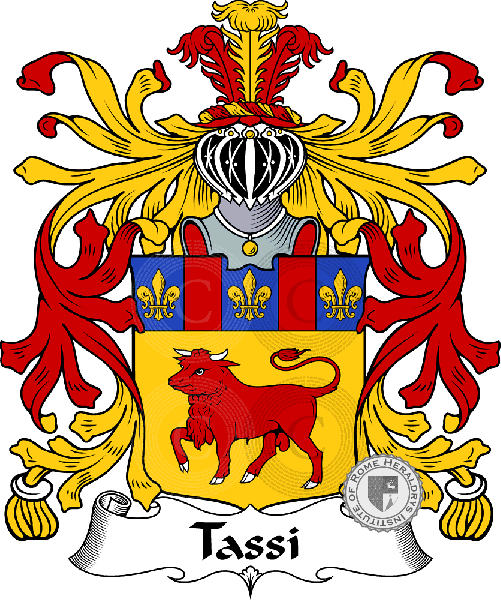 Wappen der Familie Tassi