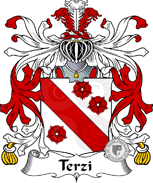 Escudo de la familia Terzi