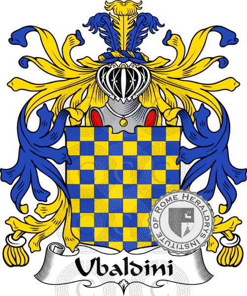 Coat of arms of family Ubaldini