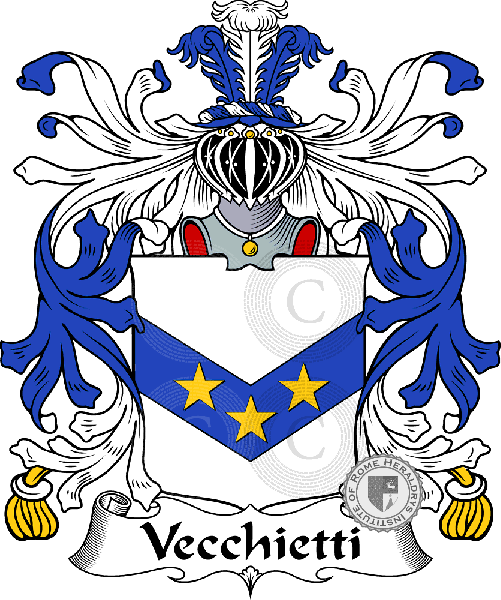 Wappen der Familie Vecchietti