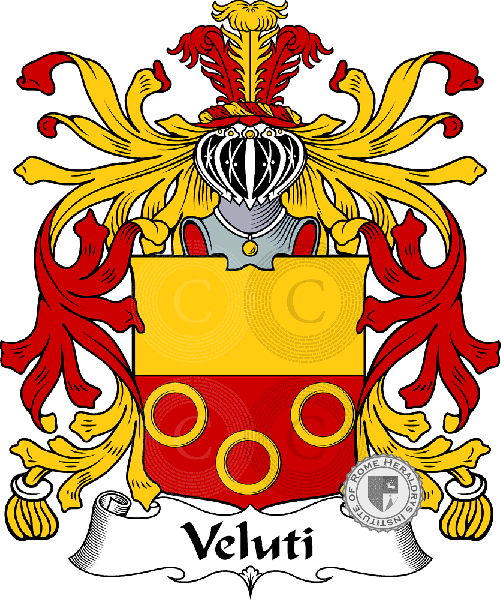 Escudo de la familia Veluti