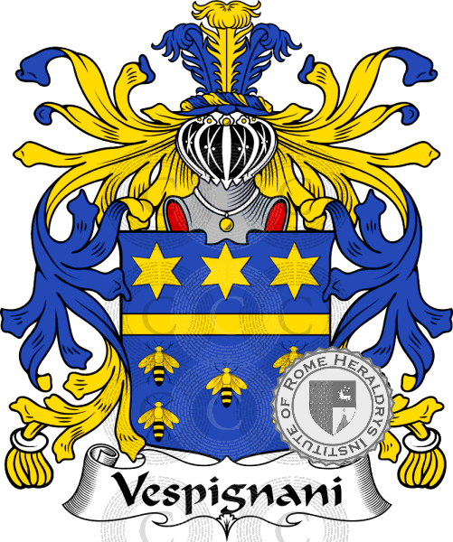 Escudo de la familia Vespignani