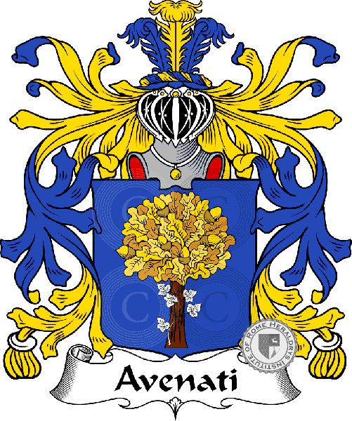 Escudo de la familia Avenati