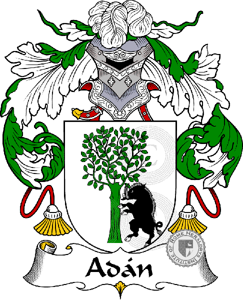 Wappen der Familie Adán