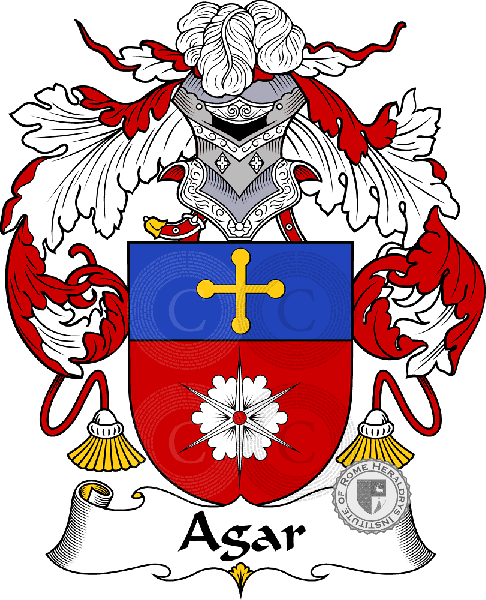Wappen der Familie Agar