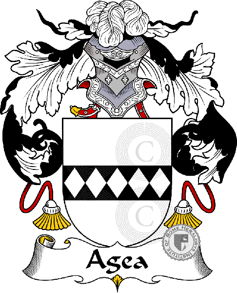 Coat of arms of family Agea