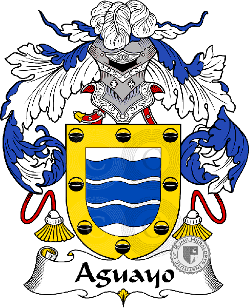 Coat of arms of family Aguayo