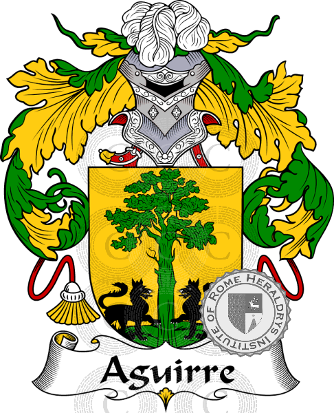 Brasão da família Aguirre