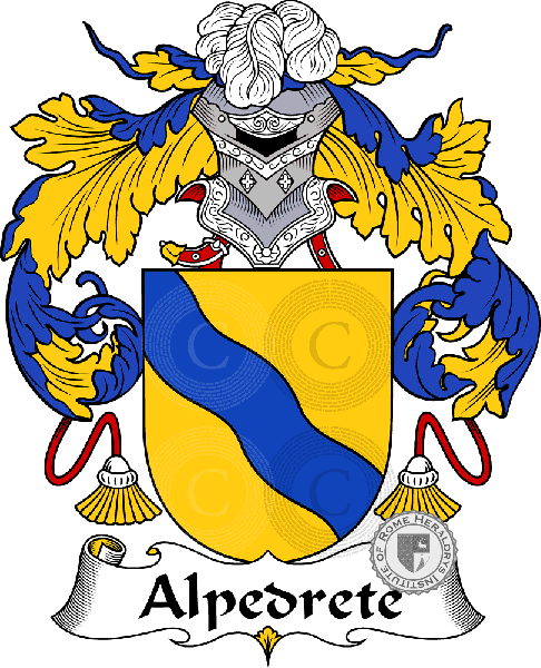 Escudo de la familia Alpedrete